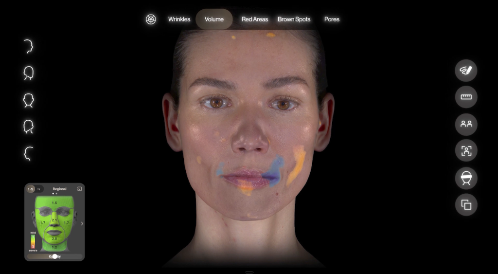 Aura 3D Visualize Simulation Mode Screen