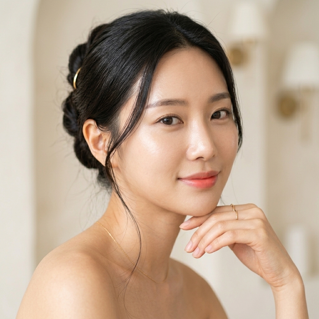 Korean Glass Skin LDM Facial Model